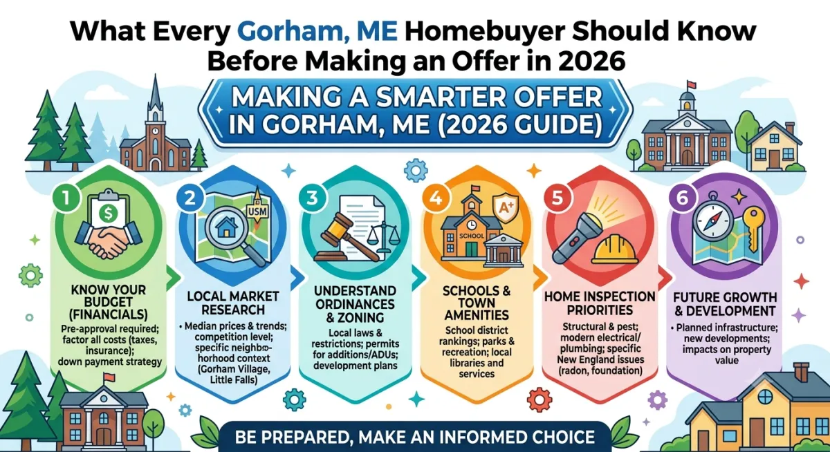 Realtor in Gorham, ME helping homebuyers purchase homes in Gorham, Scarborough, Westbrook, Windham, Raymond, Buxton, and Standish with expert local guidance.