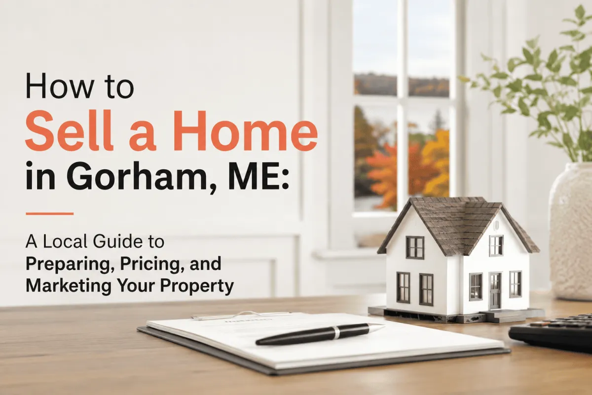 How to Sell a Home in Gorham ME with Local Real Estate Guidance