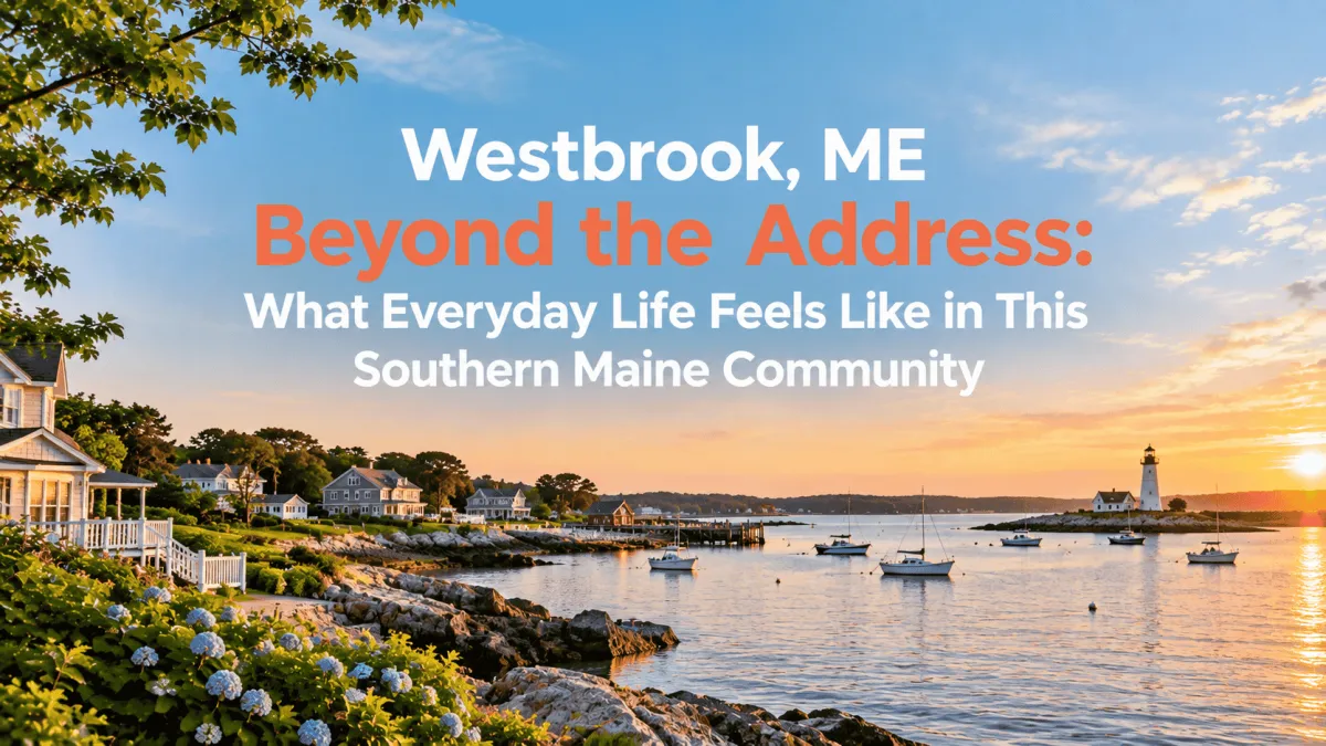 Westbrook, ME community and everyday lifestyle in Southern Maine