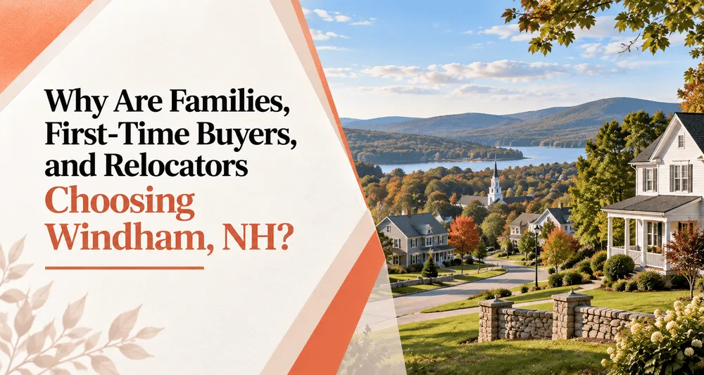 Families and first-time buyers exploring homes and neighborhoods in Windham, NH