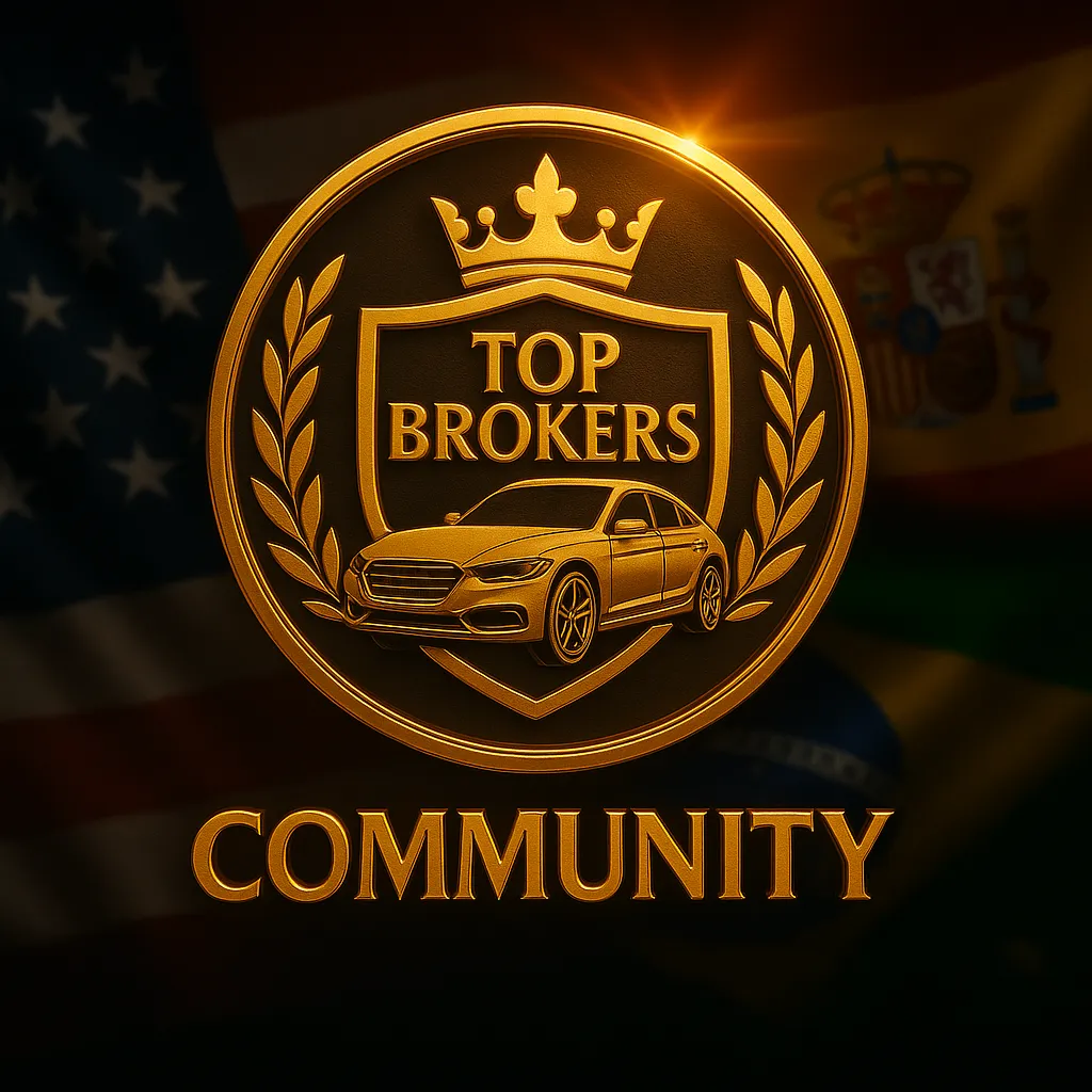 Instructor presenting to students in a bright classroom with auction listings on whiteboard