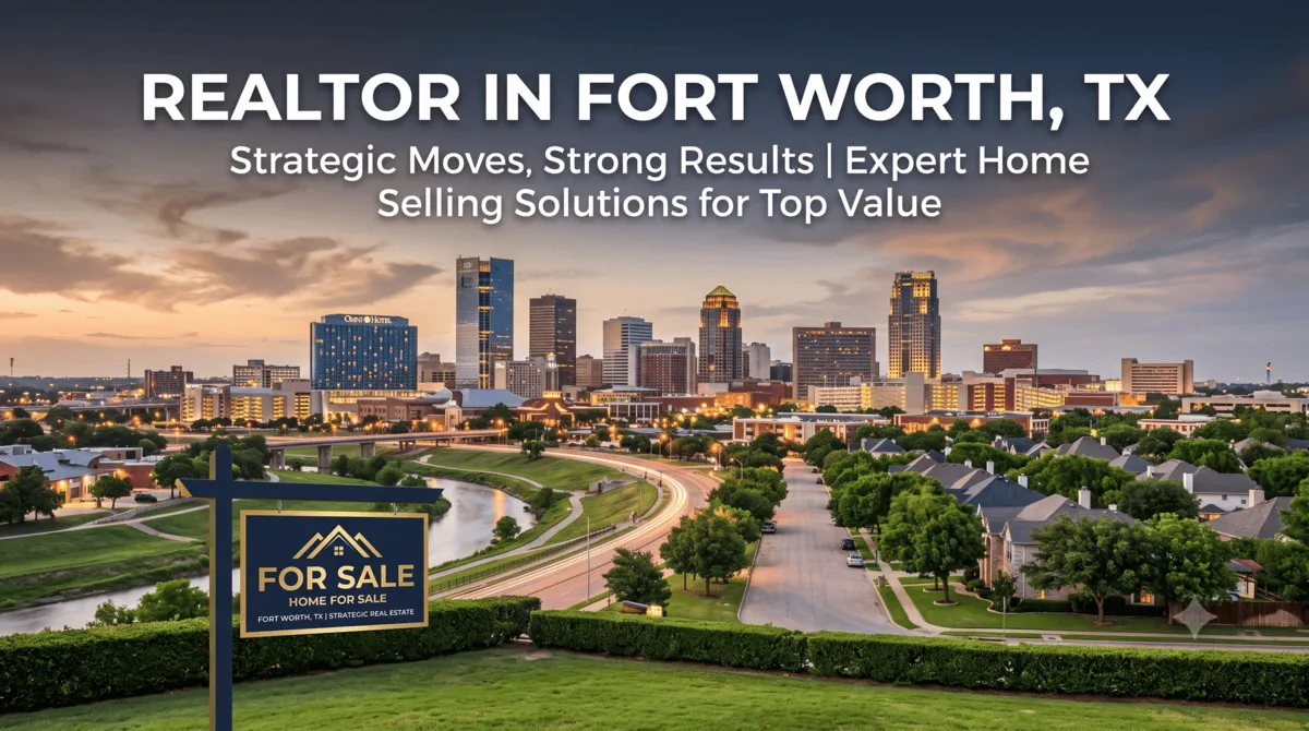 Realtor in Fort Worth TX offering expert home selling solutions to maximize property value