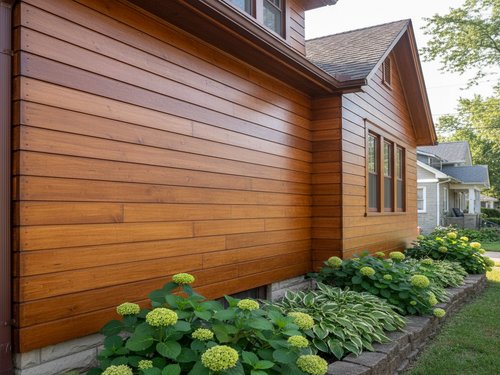 Cedar Siding Staining in St. Louis, MO