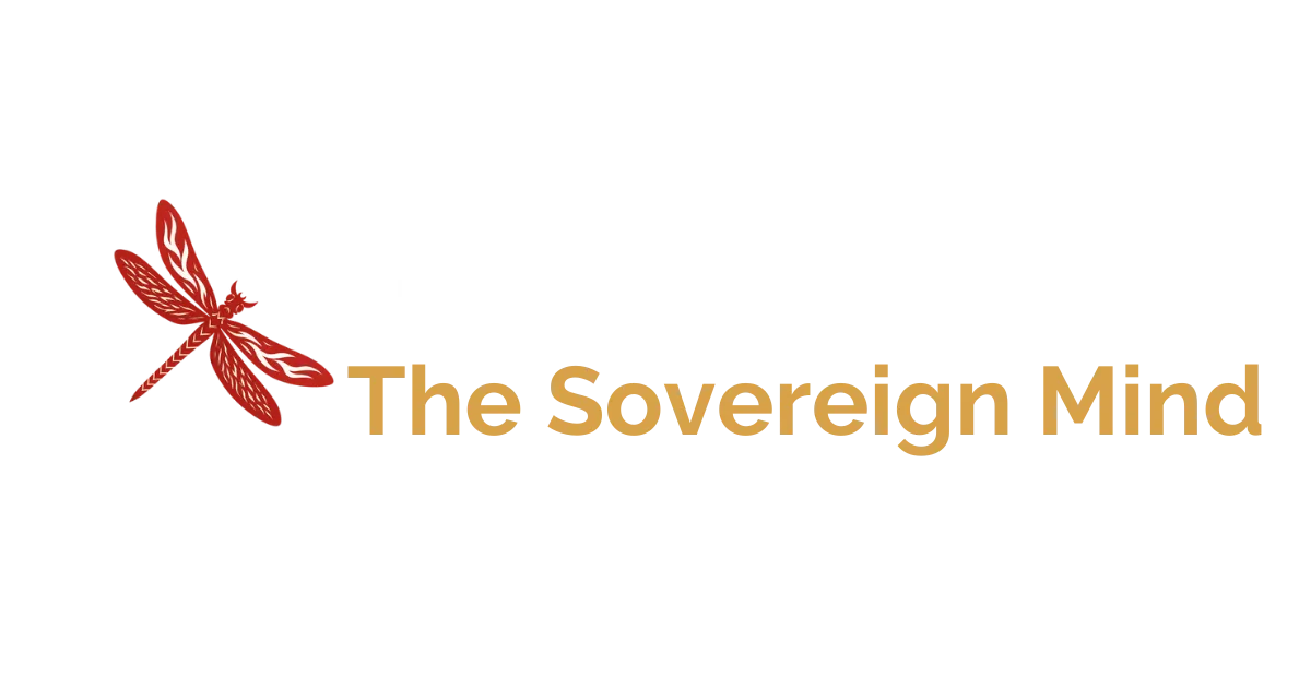 The Sovereign Mind with Annie Bauer official brand logo with Dragon-Fly