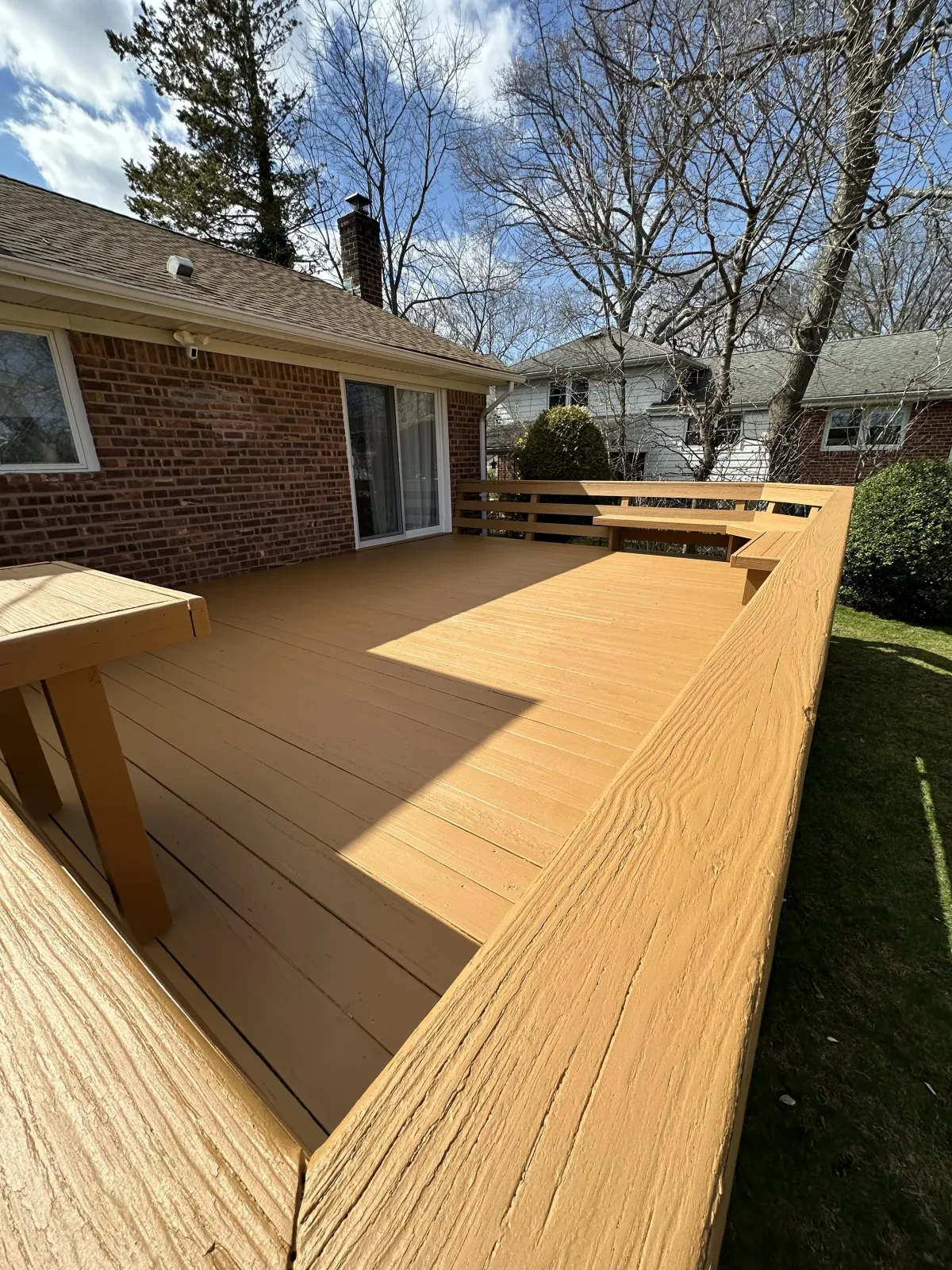Restored Wood deck