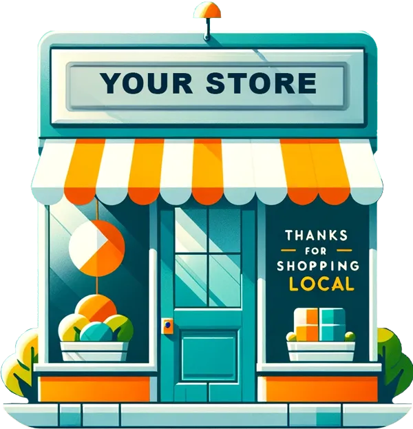 Thanks for Shopping Local - No Ads Agency