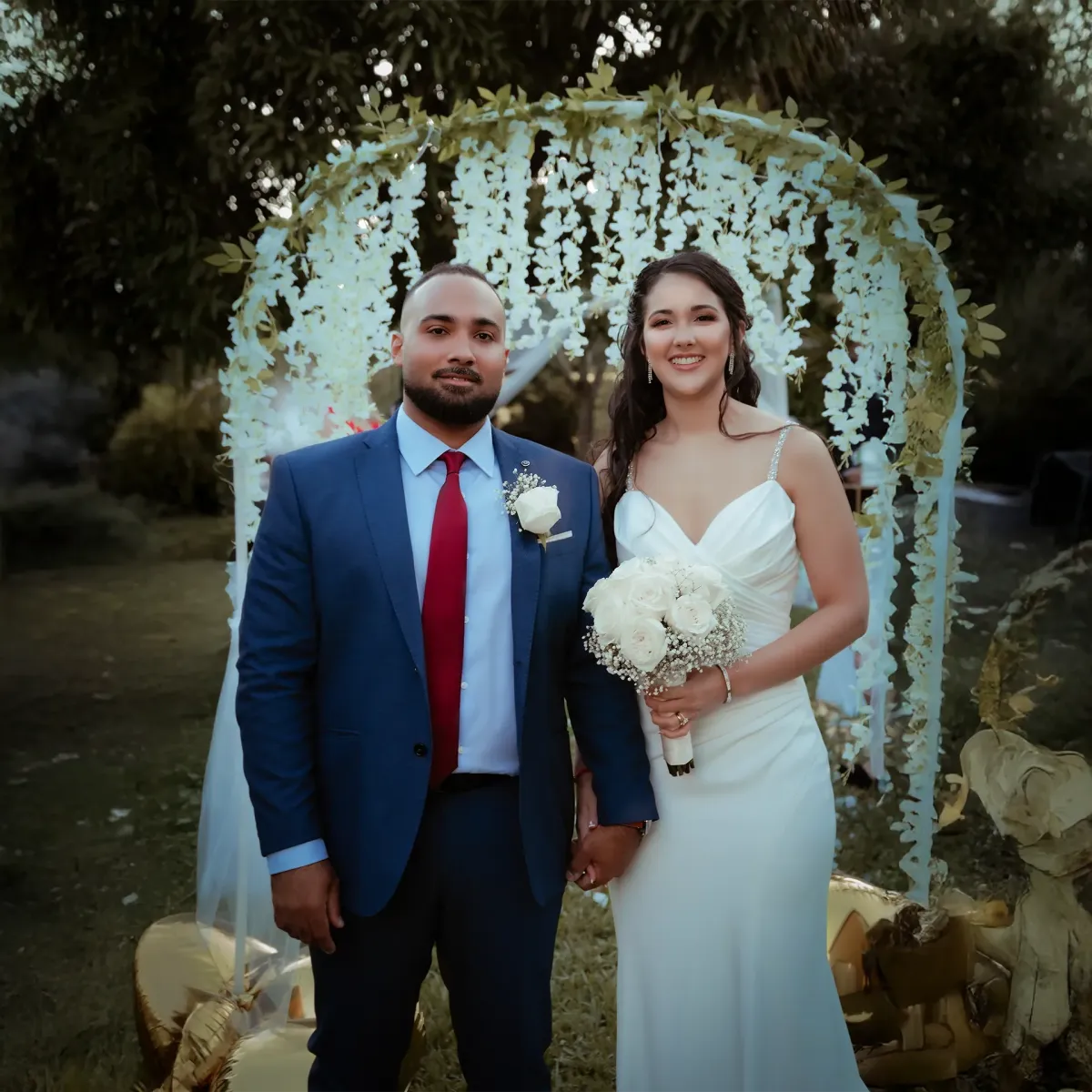 Outdoor Wedding celebration in Port St Lucie