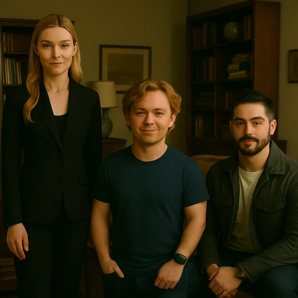 Kili, Josh, and Peter main characters from Gods Among Us: Alienthology.