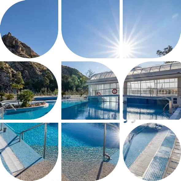 Balneario de Archena, Archena spa, Murcia hot springs, thermal waters, wellness retreat Spain, hydrotherapy, mineral-rich waters, spa treatments, thermal circuit, thermal pools, Spanish spa resort, Río Segura, Mediterranean wellness, relaxation getaway, natural healing, health tourism, Murcia travel, historic spa, thermal baths, luxury spa Spain, holistic wellness