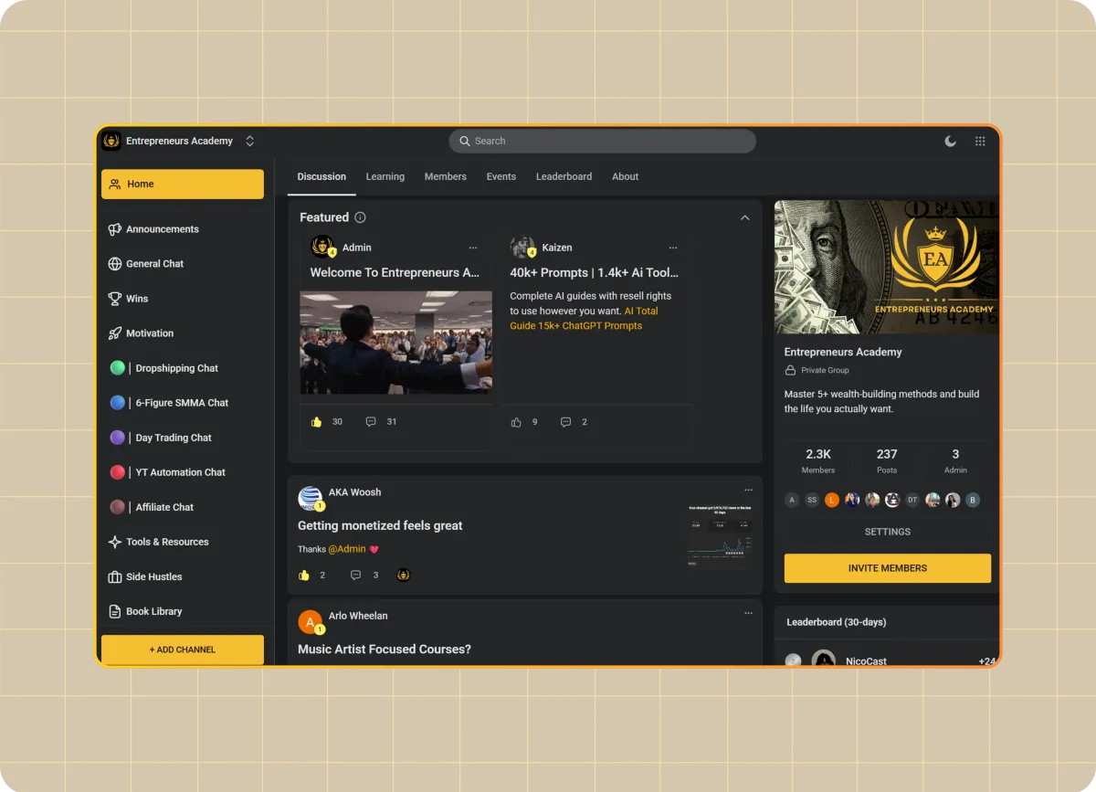 youtube-automation-course-dashboard