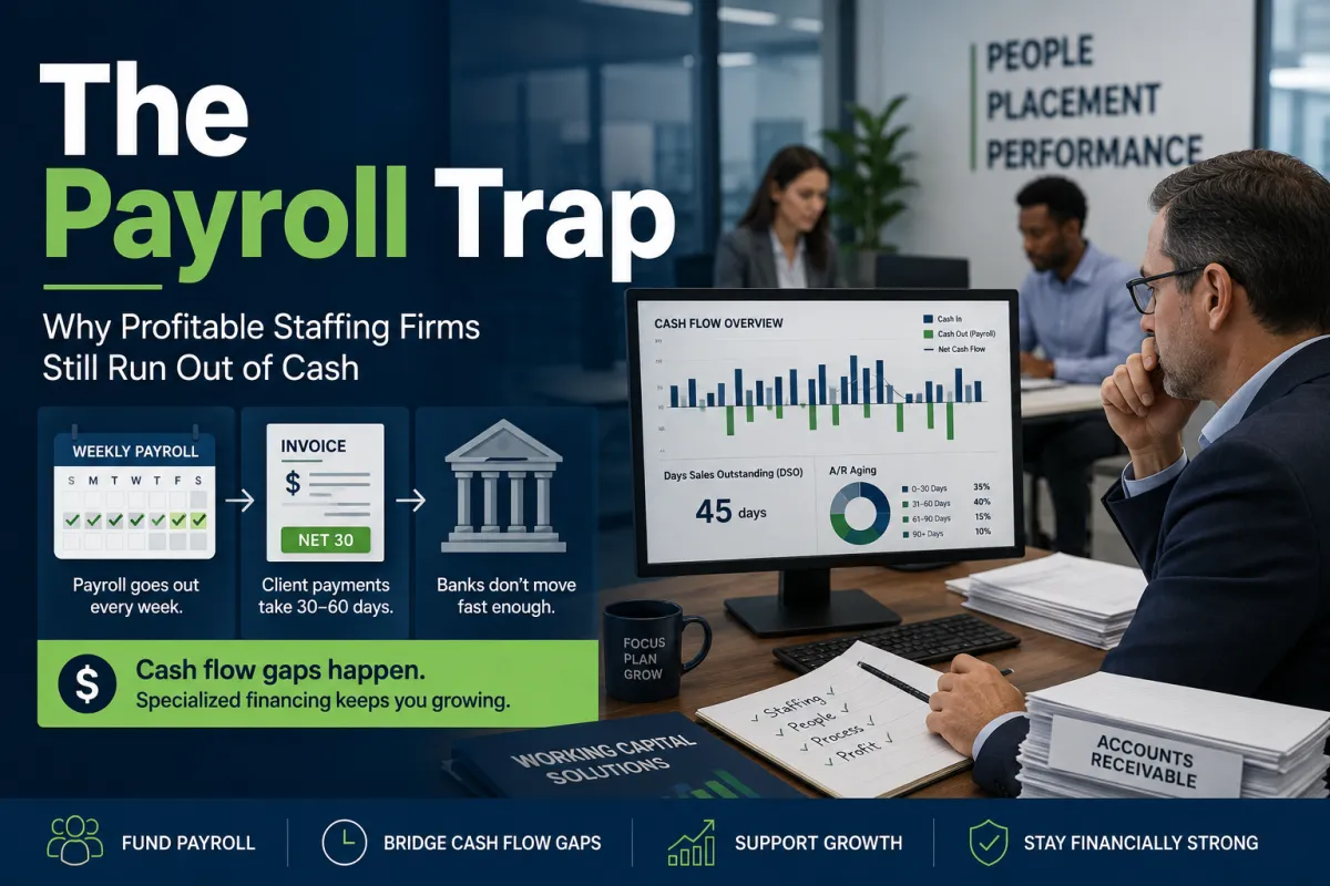 The Payroll Trap: Why Profitable Staffing Firms Still Run Out of Cash