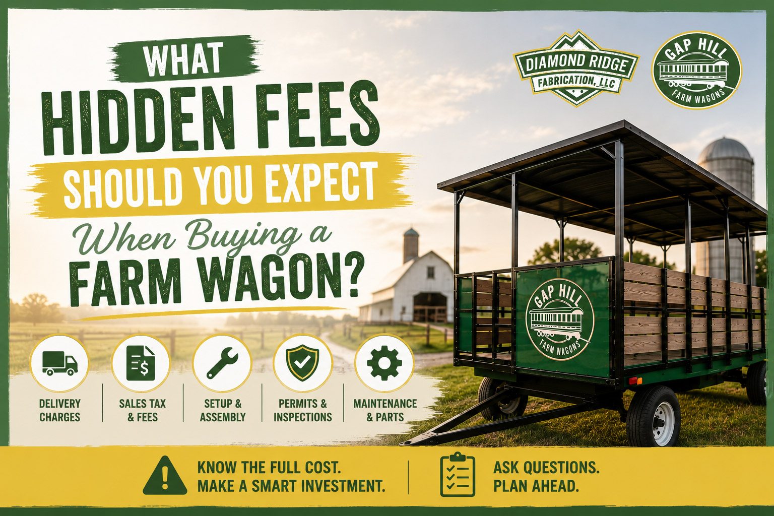 What Hidden Fees Should You Expect When Buying a Farm Wagon?