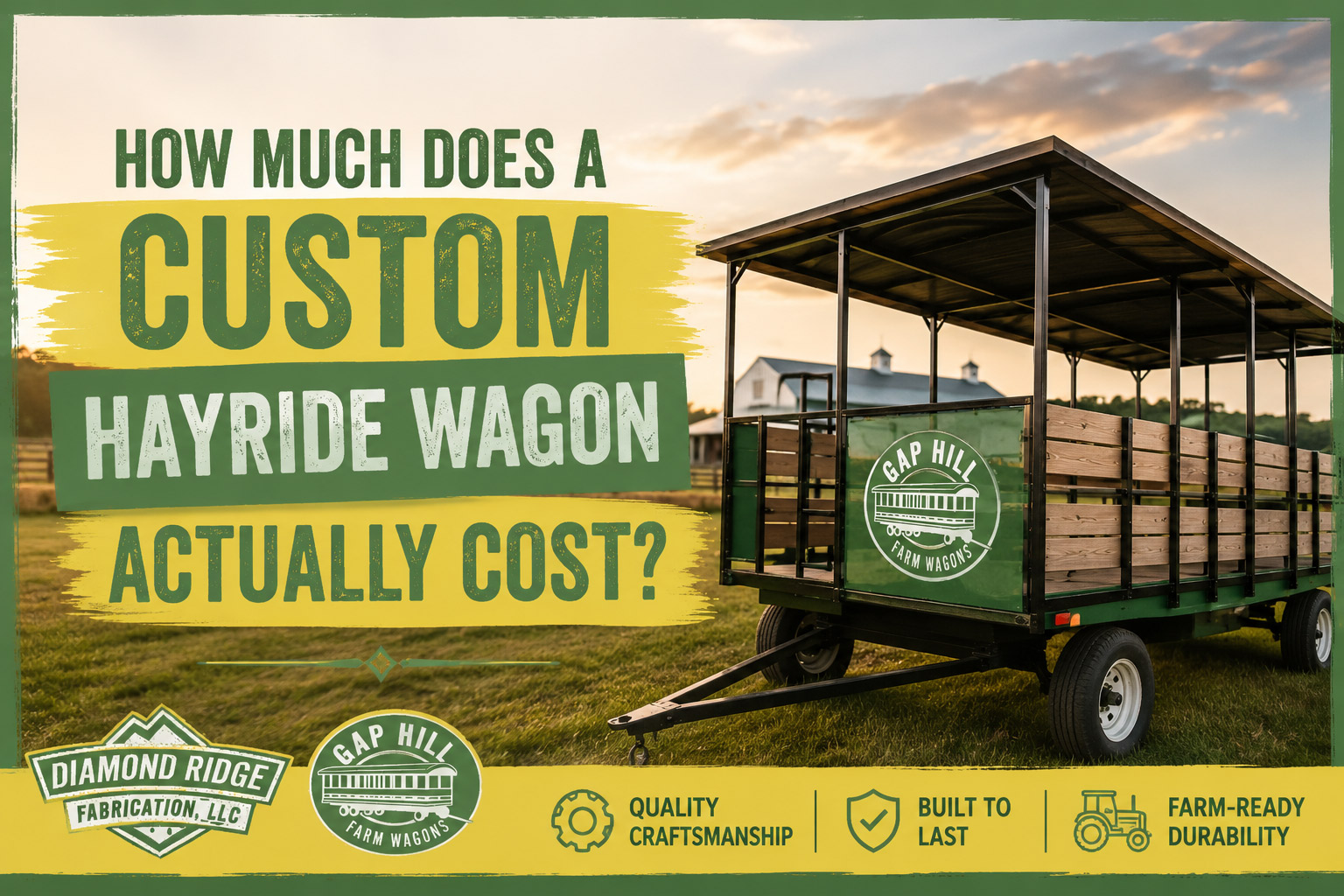 How Much Does a Custom Hayride Wagon Actually Cost?