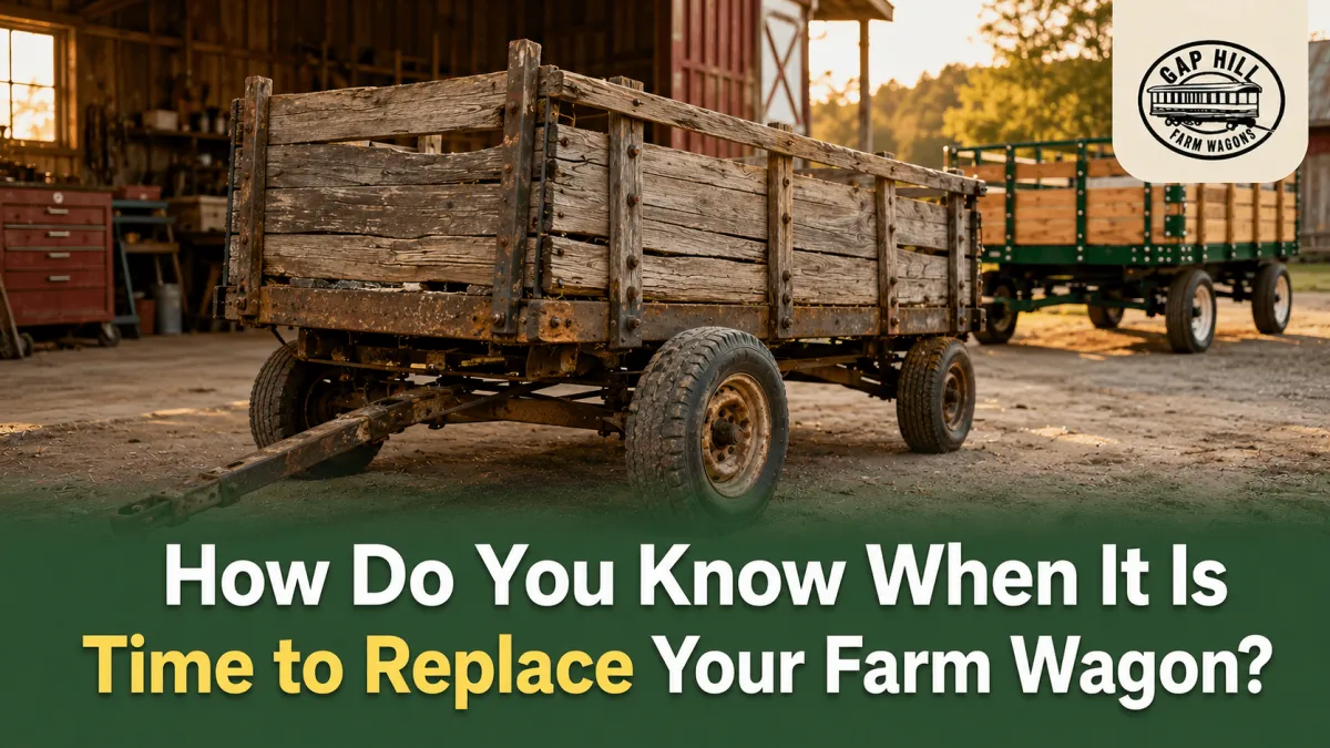 How Do You Know When It Is Time to Replace Your Farm Wagon?