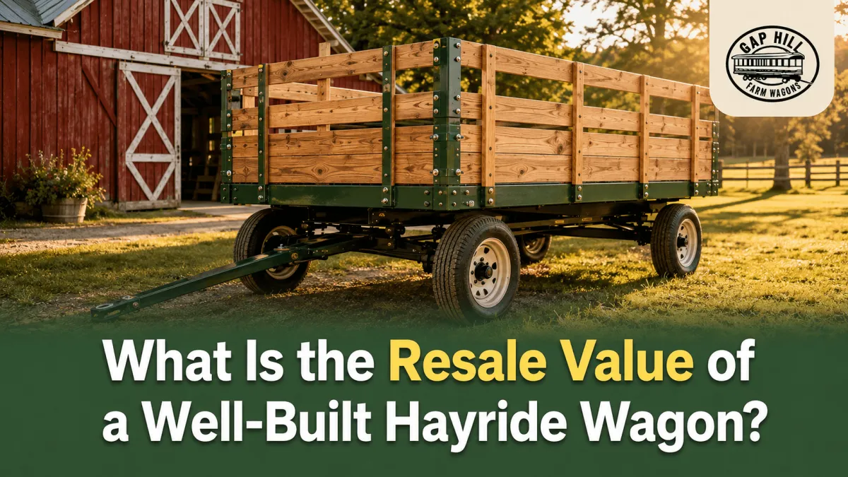 What Is the Resale Value of a Well-Built Hayride Wagon?