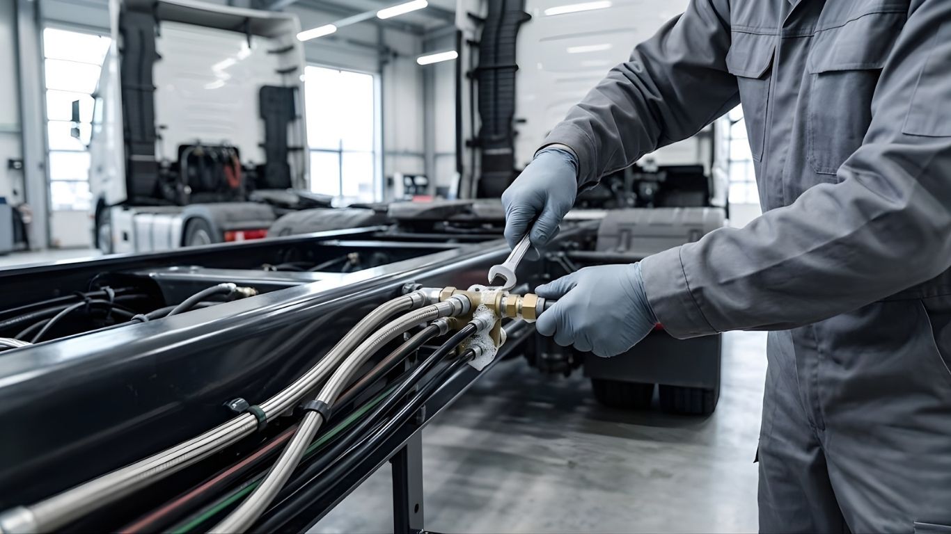 Air Line Leak Detection and Repair