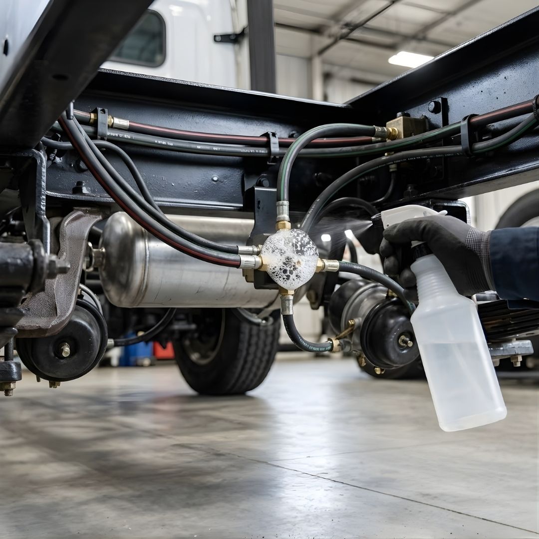 Air Line Leak Detection and Repair