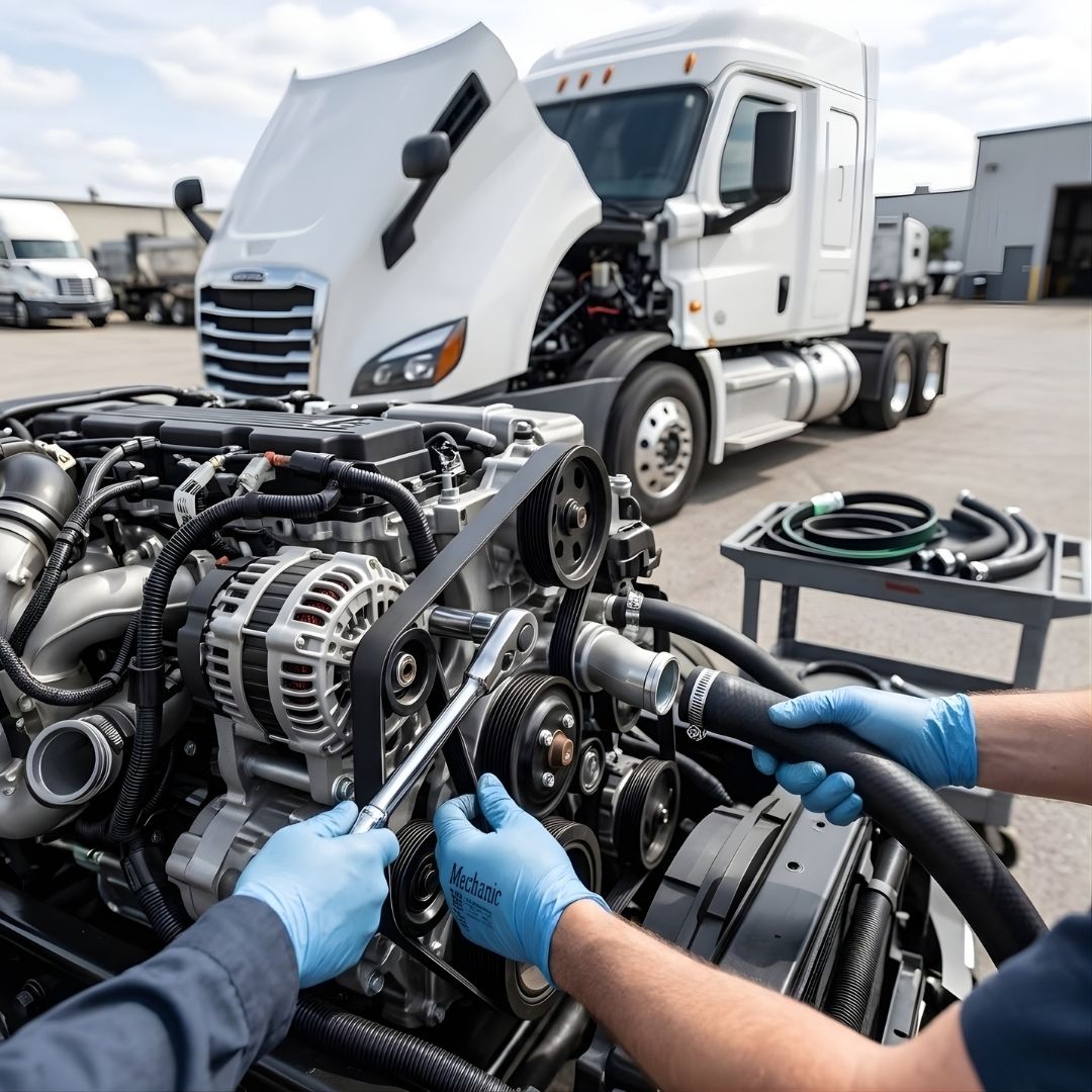 Mobile Hose and Belt Replacement