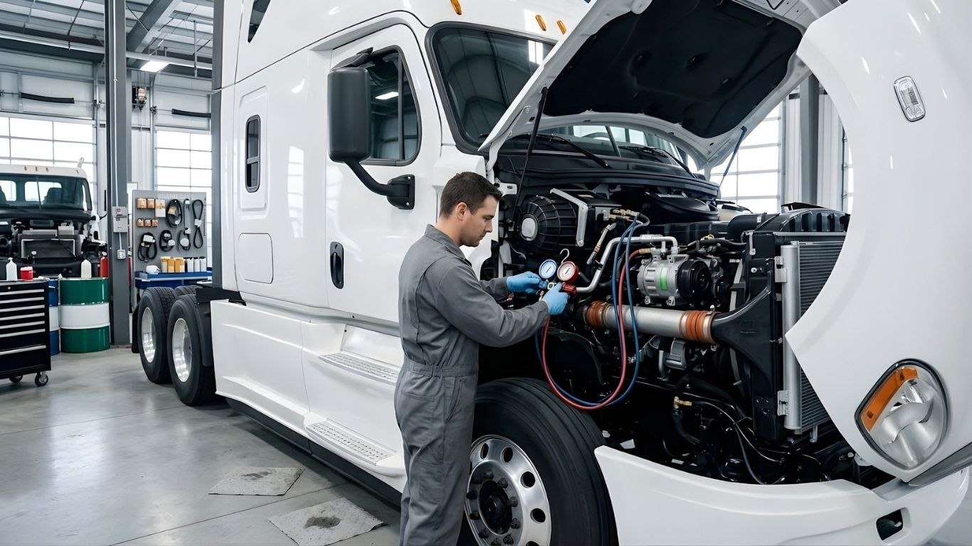 Truck HVAC System Repair