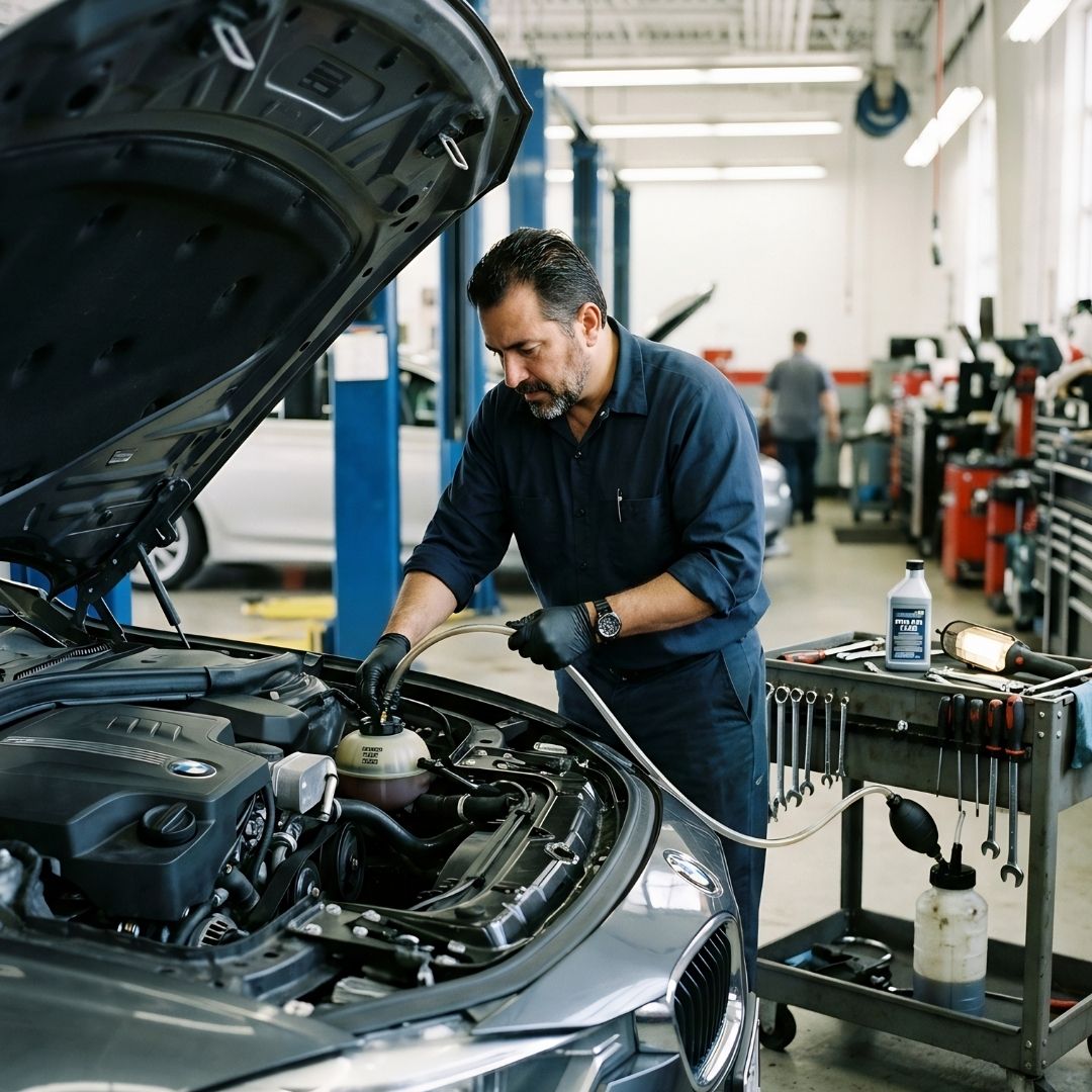 Power Steering Fluid Service