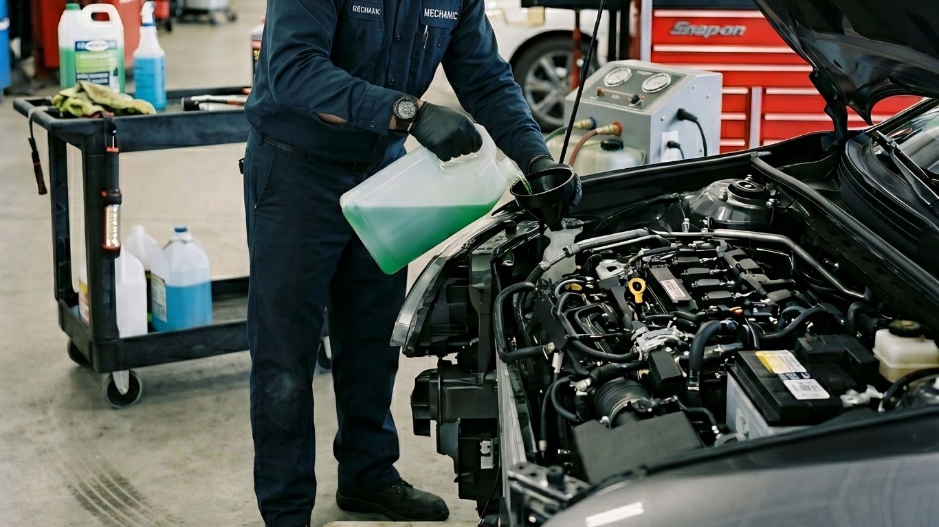 Transmission Fluid Service