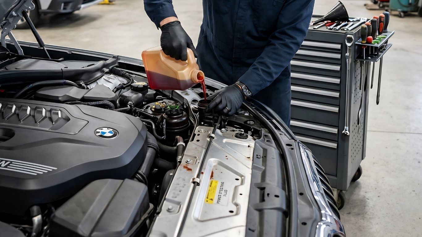 Power Steering Fluid Service