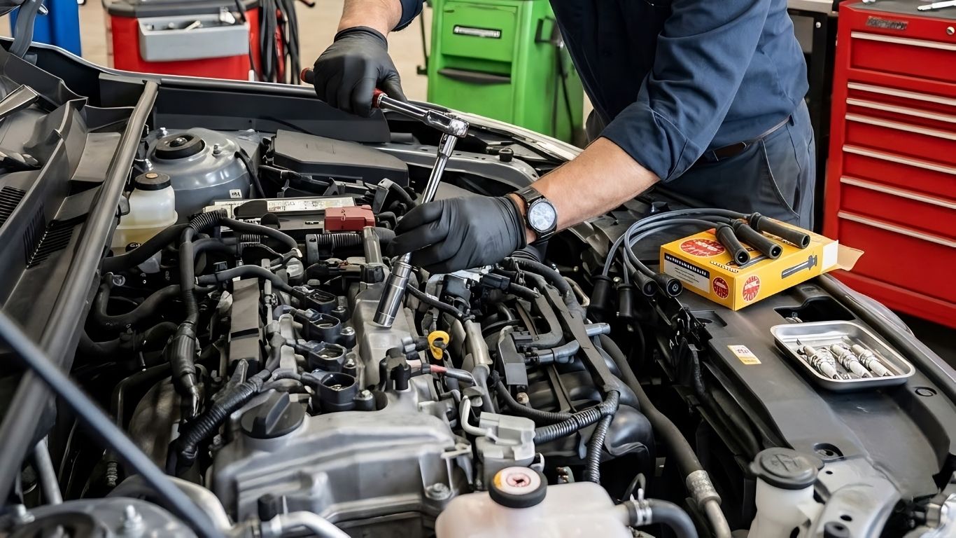 Spark Plug and Wire Replacement