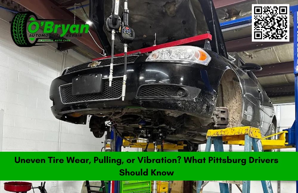 Uneven Tire Wear, Pulling, or Vibration? What Pittsburg Drivers Should Know