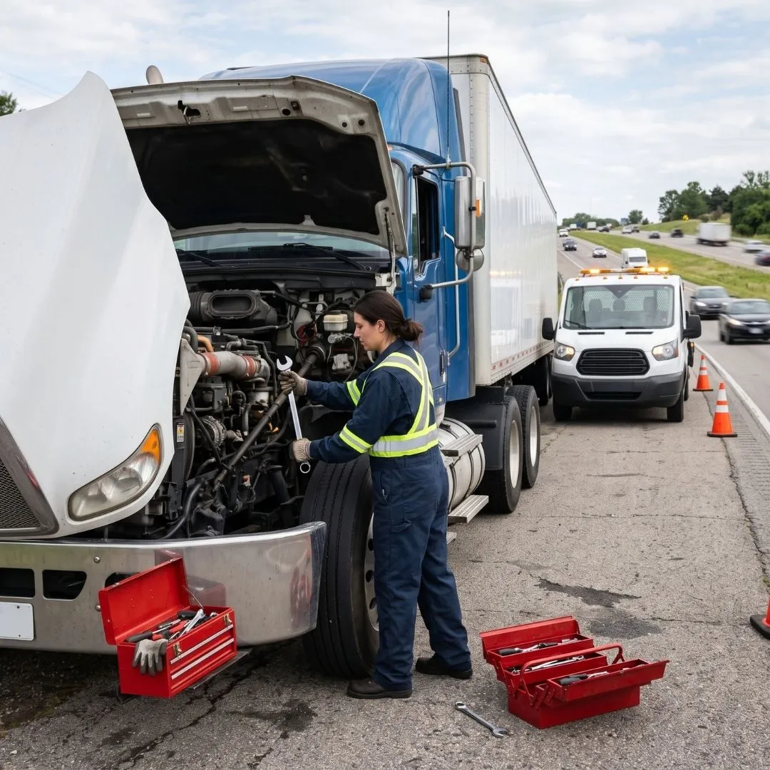 Diesel Roadside Assistance by Wetcreek Repair Solutions