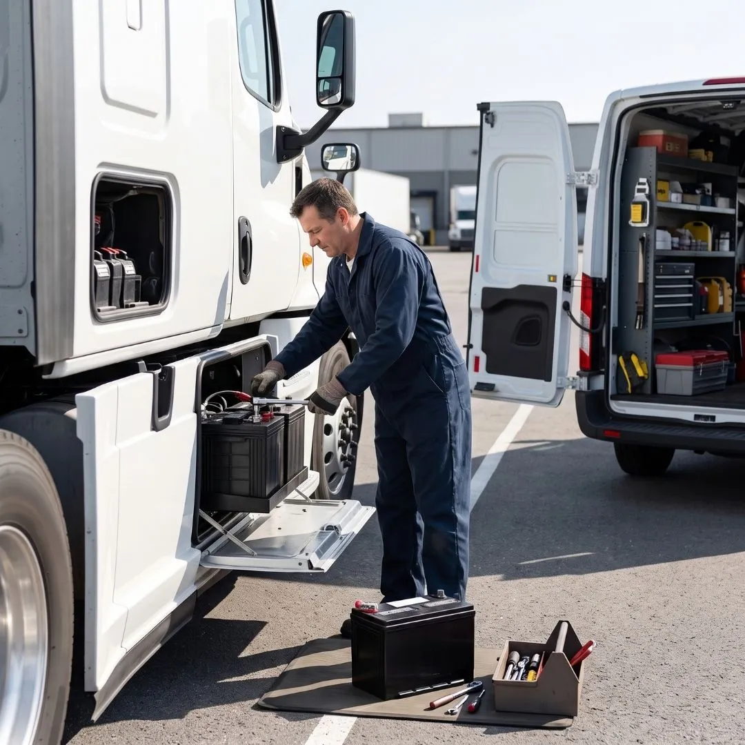 Mobile Truck Battery Service and Replacement In Joplin, MO