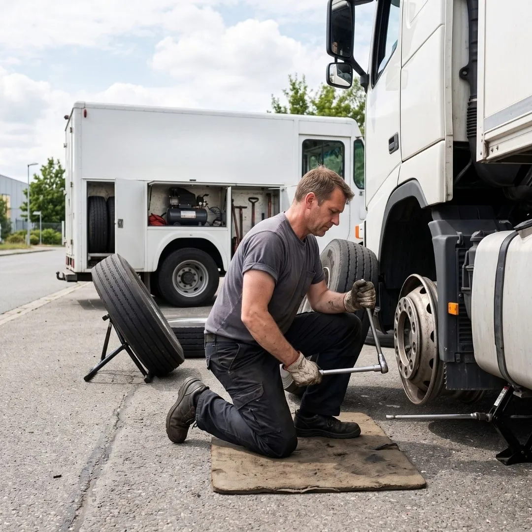 Mobile Truck Tire Repair and Replacement by Wetcreek Repair Solutions