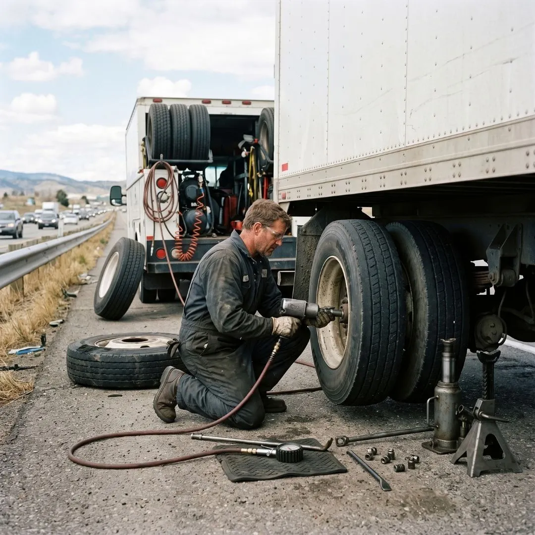 Mobile Truck Tire Repair and Replacement In Joplin, MO