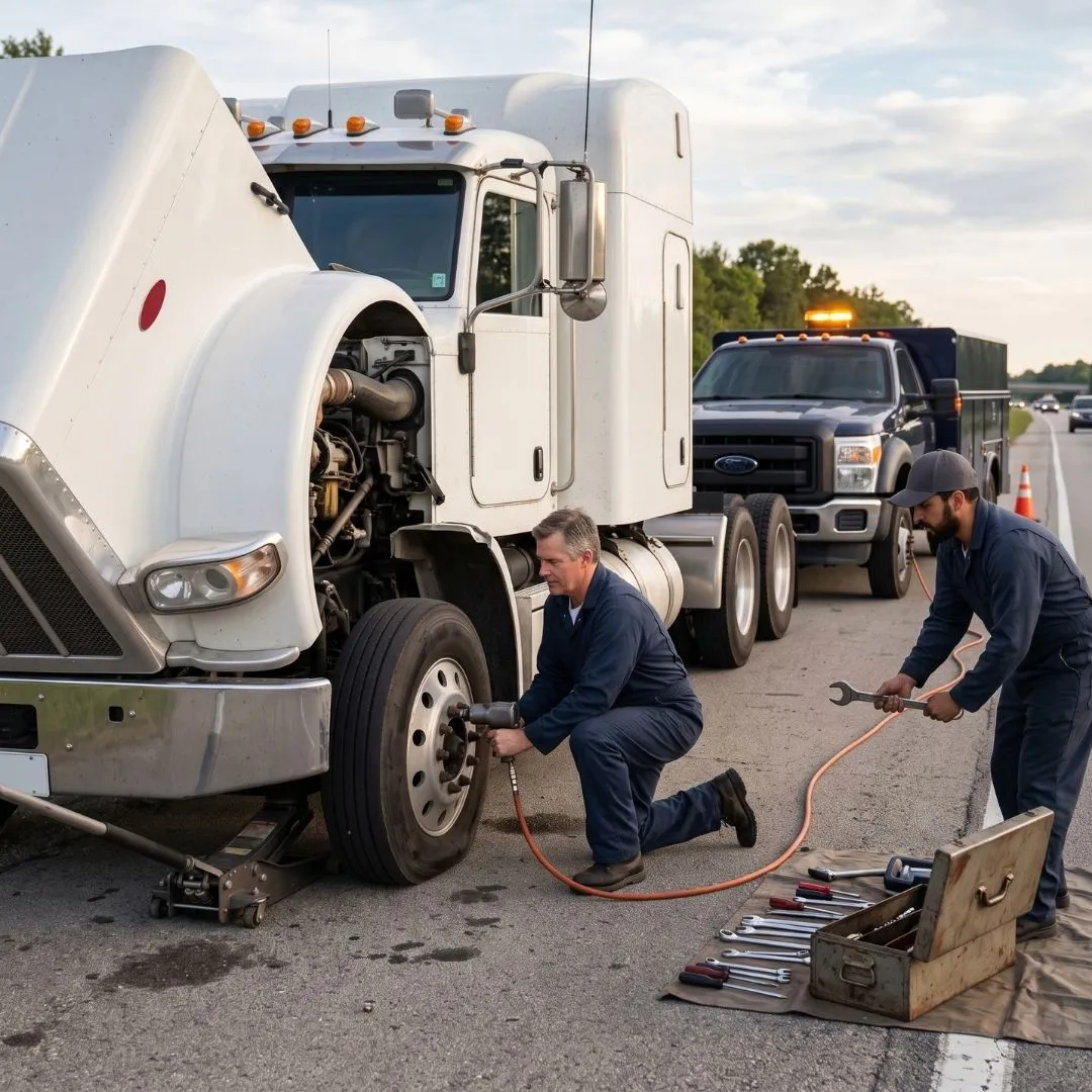 Truck Roadside Assistance by Wetcreek Repair Solutions