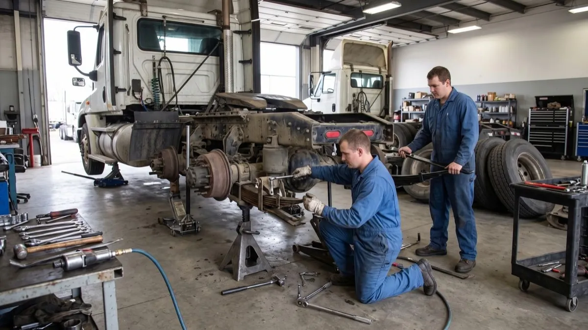 Truck Suspension System Repair