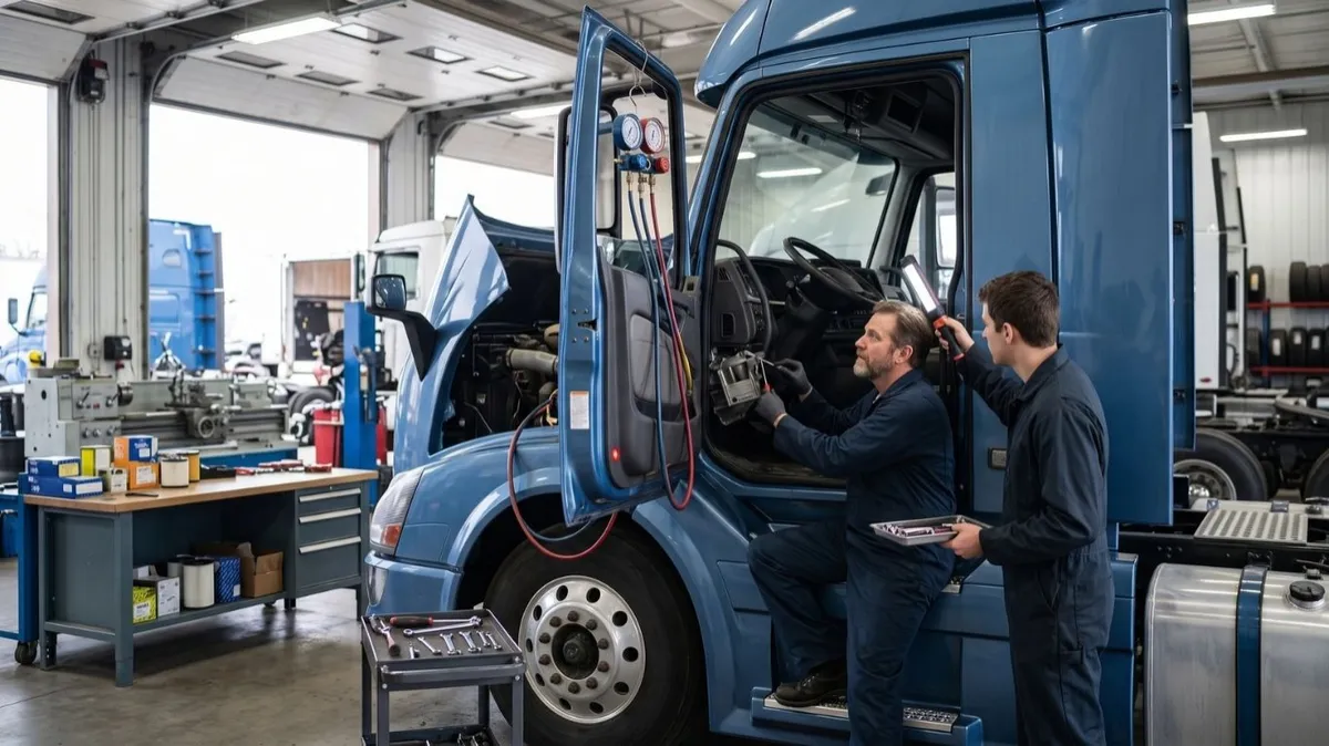 Truck HVAC System Repair