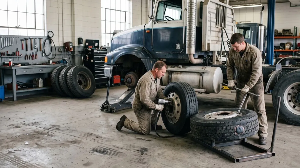 Truck Tire Repair and Replacement