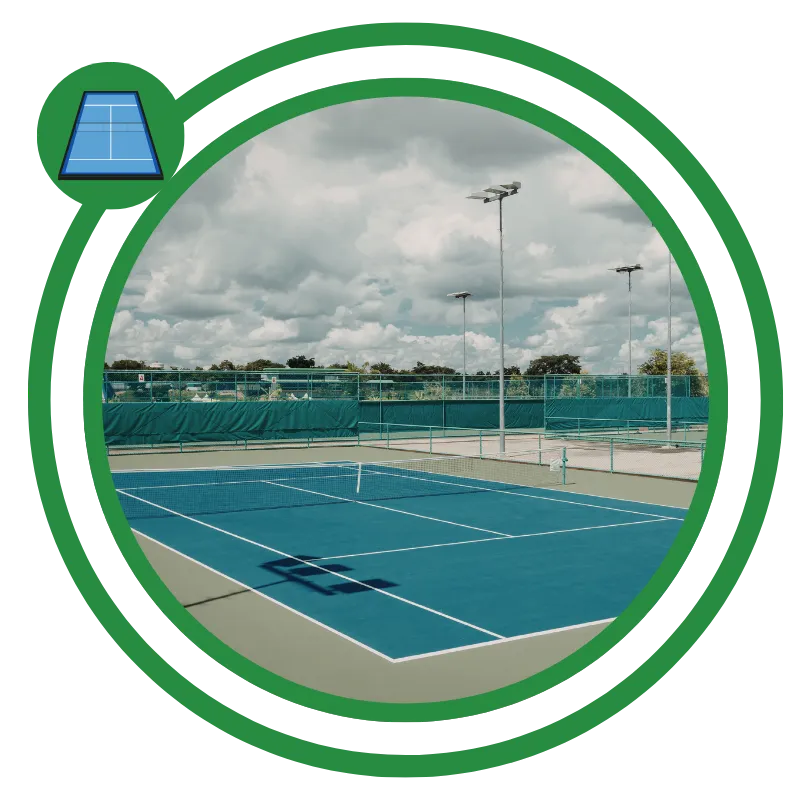tennis court repair in Sonoma, CA, resurfacing service