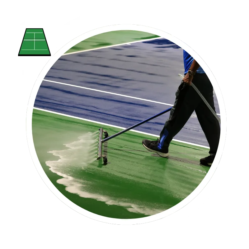 Tennis Court Cleaning & Maintenance