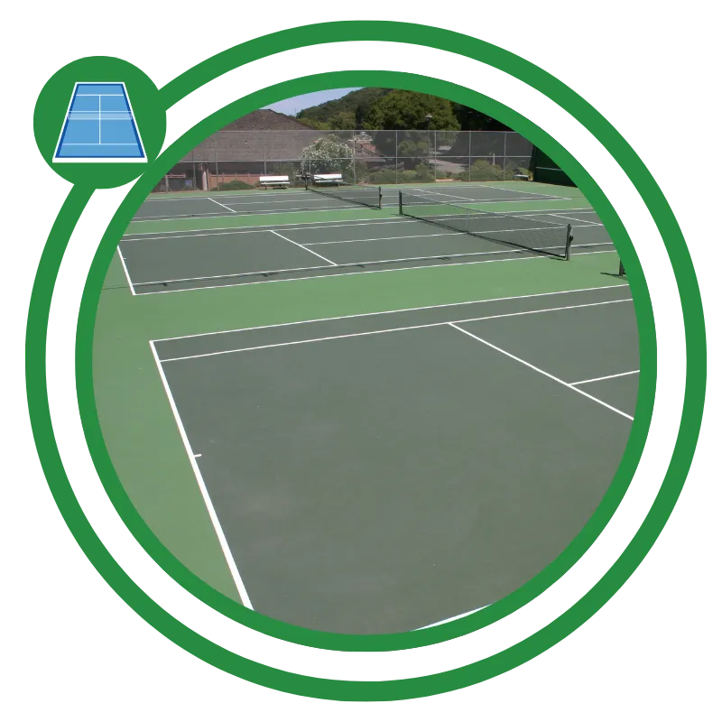 Tennis court construction service in Sonoma, CA