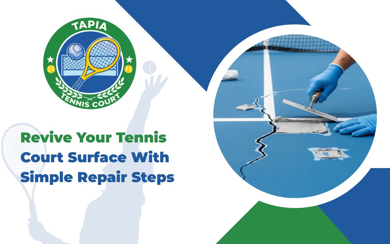 Revive Your Tennis Court Surface With Simple Repair Steps