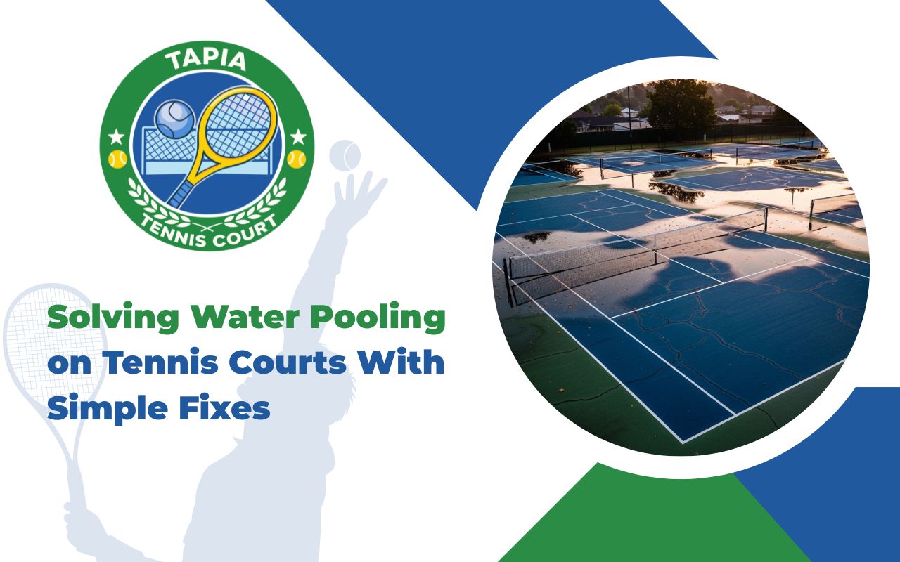 Solving Water Pooling on Tennis Courts With Simple Fixes
