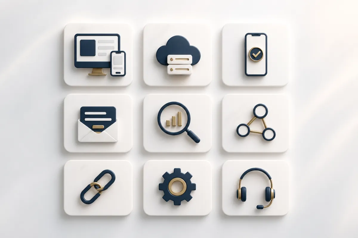 Custom Website Design with Basic SEO Setup
