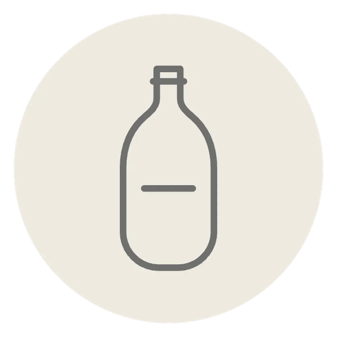 Pudeles ikona, kas attēlo alkohola lietošanu kā vienu no izvēlētajām pieejām.