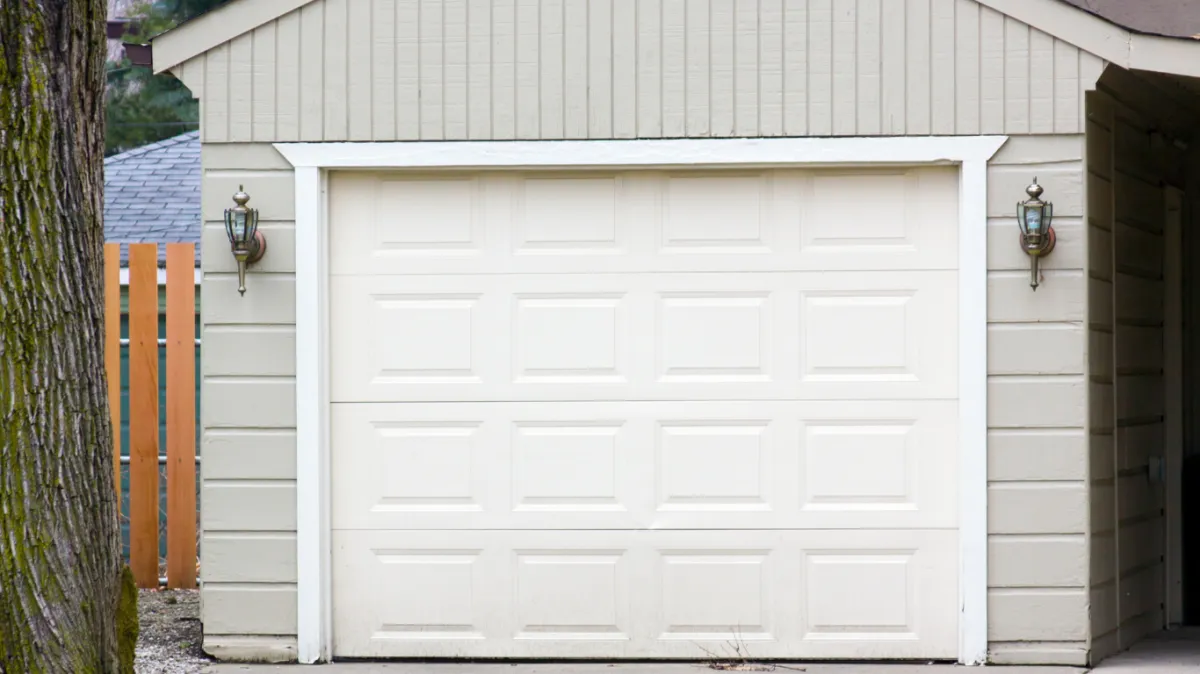 Completed garage conversion in Spring