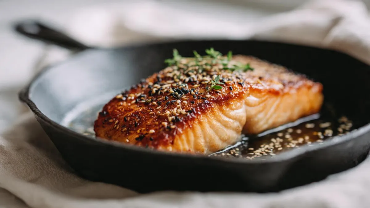 Six Minute Crispy Salmon Recipe (Keto & Cellular Health Approved)