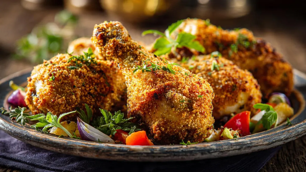 Not-Fried Chicken Recipe for Cellular Healing and Detox Support