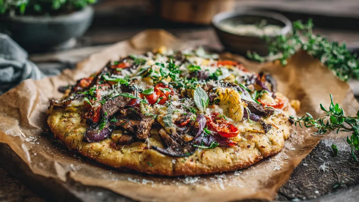 Flatbread Pizza Recipe for Cellular Health and Clean Eating
