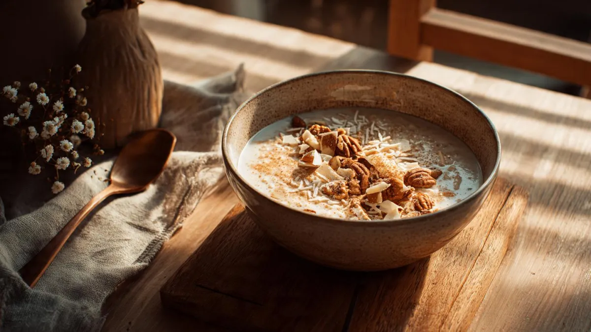Coco-NOatmeal Recipe for Gut Health & Blood Sugar Balance