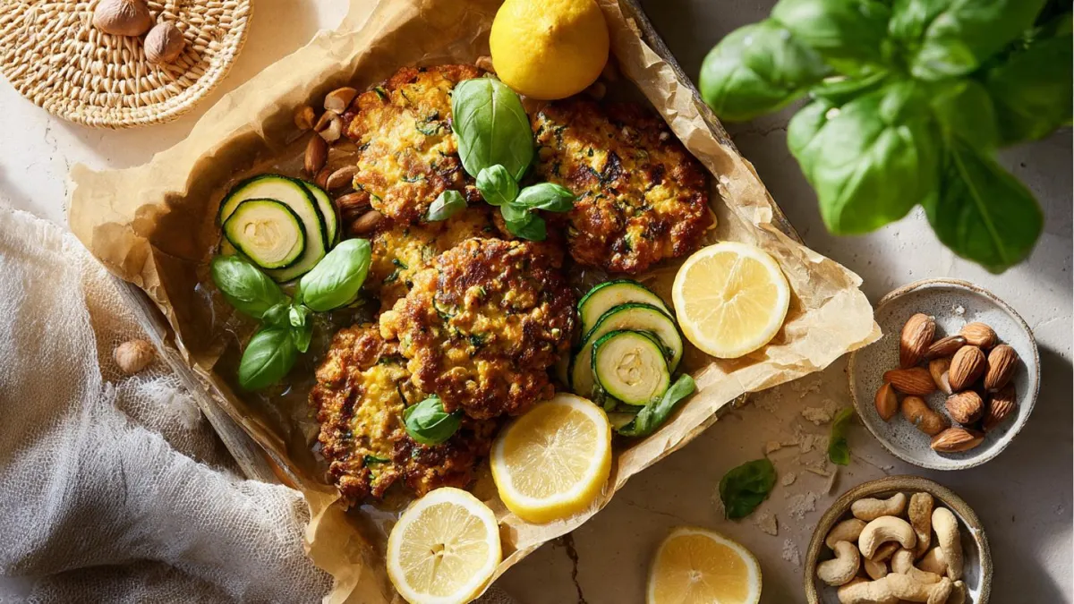 Zucchini Nut Fritters Recipe for Cellular Health and Clean Energy