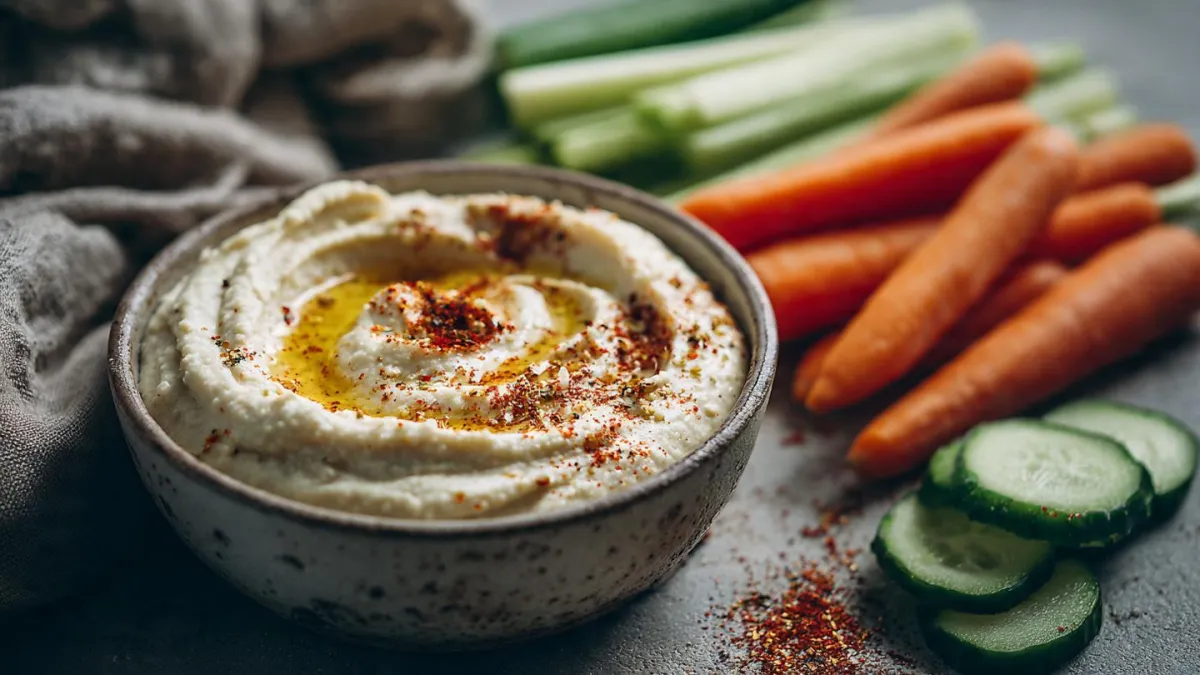 Keto Hummus Recipe for Cellular Health and Gut Support